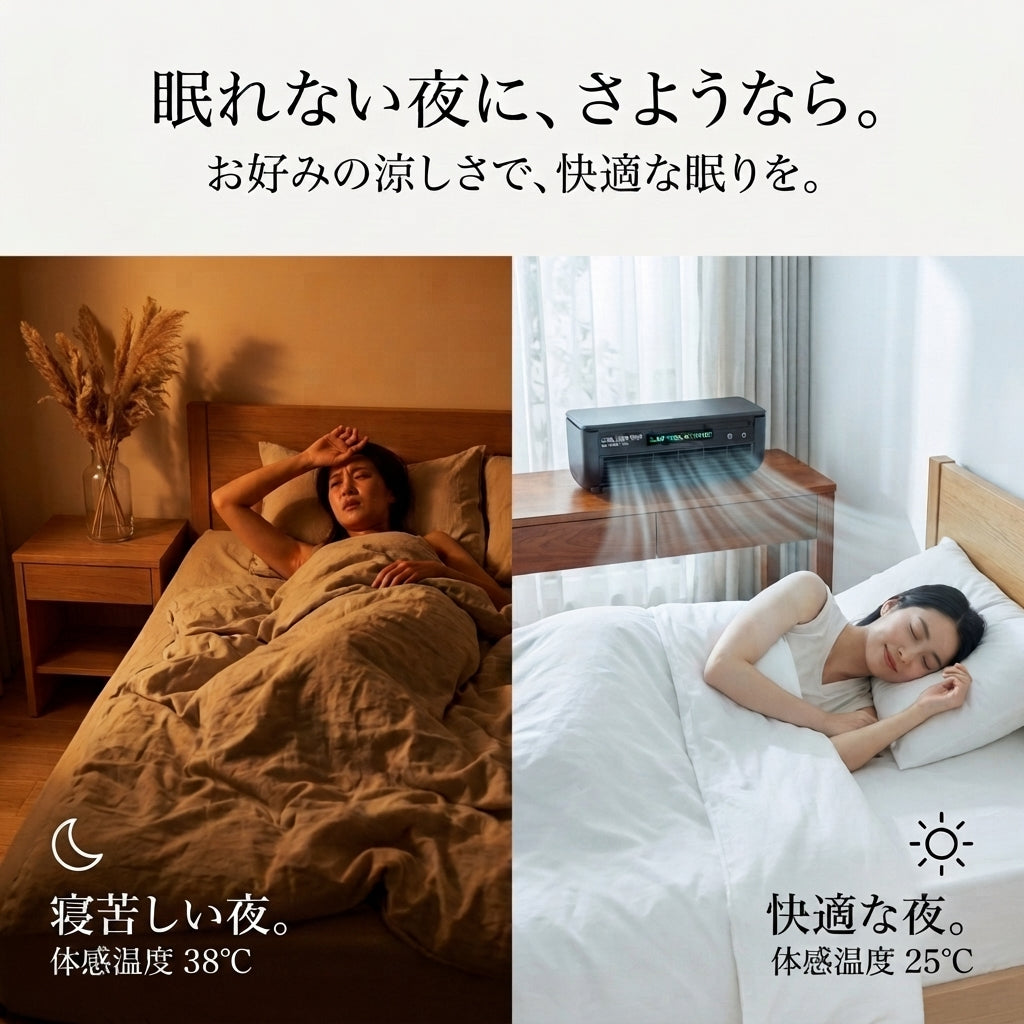 Takane Air - コードレスポータブル冷風機