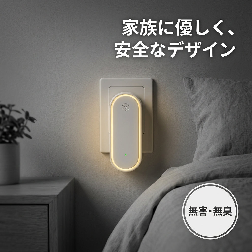 TAKANE Plug Light™ | 超音波虫よけ × LEDナイトライト